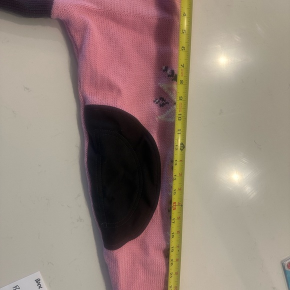 Dale Norway Pink and Dark Grey Knit Ski Sweater FULLY LINED - Picture 8 of 13